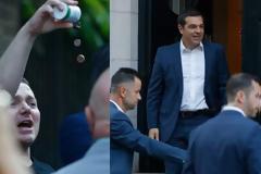 Φραστική επίθεση στον Τσίπρα στο Λονδίνο: «Προδότη, πούλησες τη Μακεδονία» [εικόνες - βίντεο]