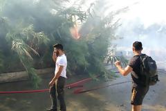 Μεγάλη φωτιά στα Χανιά - Απειλήθηκαν σπίτια [photos]