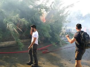 Φωτογραφία για Μεγάλη φωτιά στα Χανιά - Απειλήθηκαν σπίτια [photos]