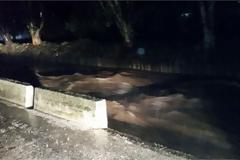 Θεσσαλονίκη: Πλημμύρες και διασώσεις σε Σταυρό και Βρασνά