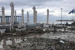 Χαλκιδική: Ζημιές από τη σφοδρή βροχόπτωση σε Σιθωνία και Κασσάνδρα