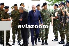 Ξαφνική «έφοδος» του Φώτη Κουβέλη στο στρατόπεδο του Αυλώνα (ΦΩΤΟ)