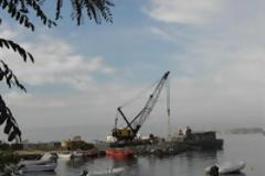 10815 - Έργα στο λιμάνι της Ουρανούπολης, την πύλη εισόδου του Αγίου Όρους