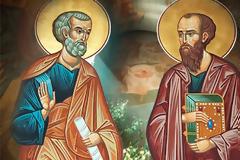 Τι συμβολίζει ο εναγκαλισμός των Αγίων Αποστόλων Πέτρου και Παύλου;