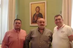 Συνάντηση Στρατιωτικών της ΕΣΠΕΕΘ με τον Πρόεδρο του Εμπορικού Επιμελητηρίου Θεσσαλονίκης Μιχάλη Ζορμίδη