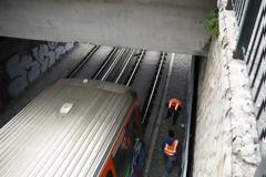 Σοκ: Άντρας «βούτηξε» στις ράγες και παρασύρθηκε από συρμό