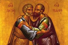 Στη μνήμη των Αποστόλων Πέτρου και Παύλου