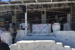 Φωτος από το σφράγισμα του Nammos στη Μύκονο