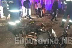 Δυο οδηγοί μηχανών νεκροί σε σοκαριστικό τροχαίο