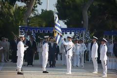Tελετή ορκωμοσίας νέων Σημαιοφόρων τάξεως 2018 στη ΣΝΔ (10 ΦΩΤΟ - BINTEO)