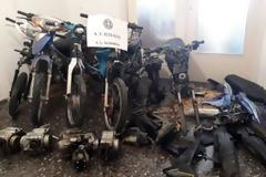 Ανήλικοι είχαν ρημάξει τα δίκυκλα στη Βόρεια Εύβοια