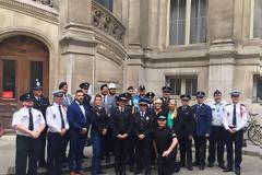 Έλληνες αστυνομικοί στο Συνέδριο ΛΟΑΔ Αστυνομικών στο Παρίσι