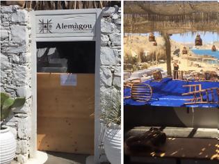 Φωτογραφία για «Σφράγισαν» ξανά το «Alemagou» για φοροδιαφυγή 6.000 ευρώ - Δείτε τι δήλωσαν οι συνέταιροι του Χαλκιδέου Χάρη Σπύρου!