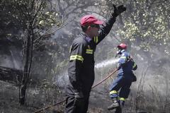 Υπό μερικό έλεγχο η φωτιά στη Κάρυστο - Δεν απειλεί κατοικημένες περιοχές!