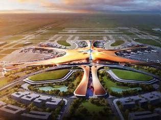 Φωτογραφία για Το μεγαλύτερο αεροδρόμιο στον κόσμο ετοιμάζεται στο Πεκίνο!