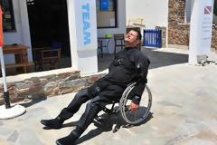 Μάνθος Μάρρας: Κατάδυση στον βυθό με τον πρώτο παραπληγικό εκπαιδευτή