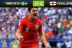 Σουηδία - Αγγλία 0-2