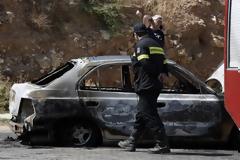 Απανθρακώθηκε οδηγός μέσα στο φλεγόμενο όχημά του