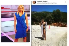 Κατερίνα Παπακωστοπούλου: Η παρουσιάστρια από το Θέρμο ποζάρει φορώντας το μαγιό της στον MYTIKA (φωτο)