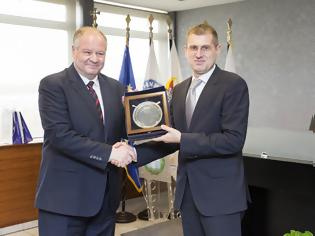 Φωτογραφία για Συνάντηση του Αρχηγού της ΕΛ.ΑΣ. με τον Αρχηγό της Αστυνομίας της Σερβίας