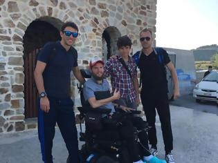 Φωτογραφία για Στο Άγιον Όρος ο ποδοσφαιριστής που έμεινε ανάπηρος και βαπτίστηκε Ορθόδοξος