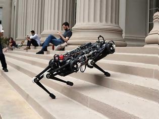 Φωτογραφία για Cheetah 3: Το νέο ρομπότ του MIT δεν χρειάζεται κάμερες για να ανέβει τις σκάλες [video]