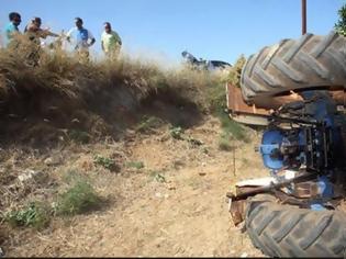 Φωτογραφία για Νεκρός οδηγός στις Σέρρες- Το ΙΧ του συγκρούστηκε με γεωργικό ελκυστήρα