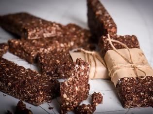 Φωτογραφία για Μπάρες δημητριακών με σοκολάτα και ινδοκάρυδο