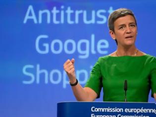Φωτογραφία για Απάντηση ΕΕ στις ΗΠΑ με πρόστιμο μαμούθ στην Google