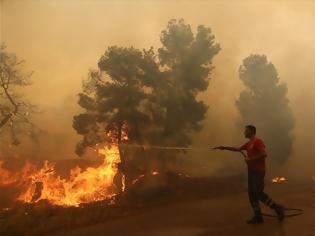 Φωτογραφία για Η φωτιά της Κινέτας στα διεθνή ΜΜΕ