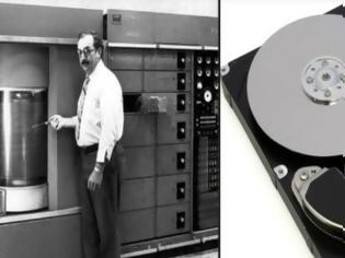 Φωτογραφία για Ο πρώτος σκληρός δίσκος ζύγιζε 1 τόνο και αποθήκευε 5ΜΒ - Η πρώτη τηλεόραση κόστιζε 7.000 $