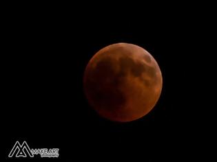 Φωτογραφία για To «ματωμένο φεγγάρι» στον ουρανό του ΑΣΤΑΚΟΥ (ΦΩΤΟ: Make art)
