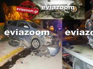 Φωτογραφία για Τρομακτικό τροχαίο στη Χαλκίδα: Νεκρός 23χρονος μοτοσικλετιστής! Η μηχανή σφηνώθηκε κάτω από το αυτοκίνητο - Αποκλειστικές Εικόνες και Βίντεο!