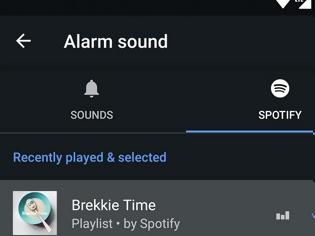 Φωτογραφία για Τώρα μπορείς να ξυπνάς με το αγαπημένο σου τραγούδι από το Spotify στην Android συσκευή σου