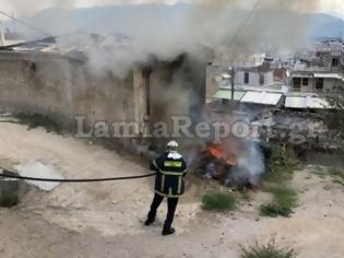 Φωτογραφία για Λαμία: Συναγερμός για φωτιά στο κέντρο της πόλης