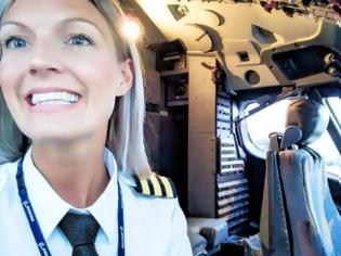 Φωτογραφία για Η ξανθιά πιλότος που απογειώνει το Instagram