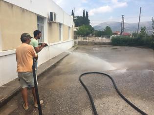 Φωτογραφία για ΓΙΑΝΝΗΣ ΤΡΙΑΝΤΑΦΥΛΛΑΚΗΣ: Ευχαριστίες προς τον Αντιδήμαρχο κ. Λιβάνη Θεόδωρο για τις εργασίες καθαριότητας στο κέντρο Υγείας Αστακού