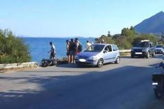 Λευκάδα: Απίστευτο τροχαίο ατύχημα – Αυτοκίνητο στο κενό…