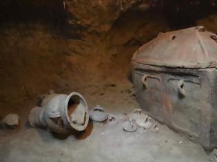 Φωτογραφία για Ιεράπετρα: Ανακαλύφθηκε ασύλητος θαλαμοειδής τάφος