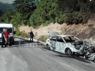 Φωτογραφία για Φθιώτιδα: Στις φλόγες αυτοκίνητο σε Μοναστήρι που γιόρταζε