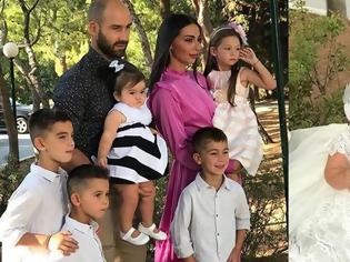 Φωτογραφία για Βασίλης Σπανούλης & Ολυμπία Χοψονίδου: Βάπτισαν την κόρη τους σε στενό οικογενειακό κύκλο!