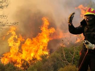 Φωτογραφία για Ξανά μεγάλη πυρκαγιά στο Δήμο Διρφύων Μεσσαπίων μετά την καταστροφική λαίλαπα στο Κοντοδεσπότι