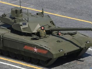 Φωτογραφία για Υπογράφηκε το συμβόλαιο κατασκευής αρμάτων μάχης T-14 Armata και T-15