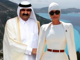 Φωτογραφία για O Εμίρης του Κατάρ έφερε τη σύζυγό του στην Κέρκυρα