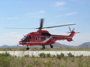 Φωτογραφία για Στο αεροδρόμιο Ακτίου χτες και σήμερα το πυροσβεστικό ελικόπτερο παντός καιρού Super Puma!