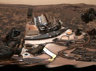 Φωτογραφία για Πανοραμική θέα από την κάμερα του Curiosity
