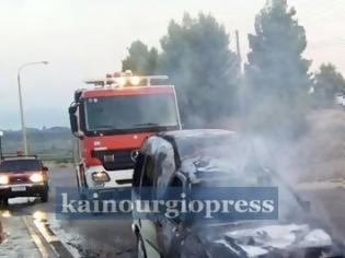 Φωτογραφία για Αγρίνιο: Λαμπάδιασε όχημα κοντά στη Λεπενού (ΔΕΙΤΕ ΦΩΤΟ ΑΠΟ ΤΟ ΣΗΜΕΙΟ)