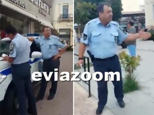 Φωτογραφία για Χαλκίδα: Καυγάς κατά τη διάρκεια τροχονομικού ελέγχου - Αστυνομικός σε πολίτη: «Εγώ πληρώνω εσένα, όχι εσύ εμένα»! (ΒΙΝΤΕΟ)