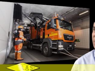Φωτογραφία για Το εντυπωσιακό μηχάνημα που καθαρίζει τα τούνελ (Video)
