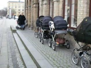 Φωτογραφία για Απίστευτο! Γιατί οι Σκανδιναβές μαμάδες αφήνουν τα μωρά τους έξω στο κρύο;